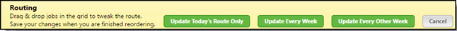Dispatch Board Map Console - Stop Tab
