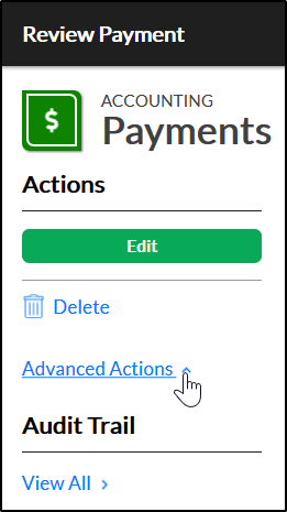 V3 Payments Screen - Payment Overlays – Overview