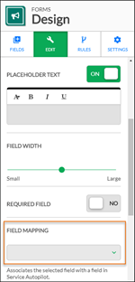 V3: Form Field Mapping