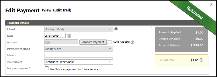 Credit Card Refunds